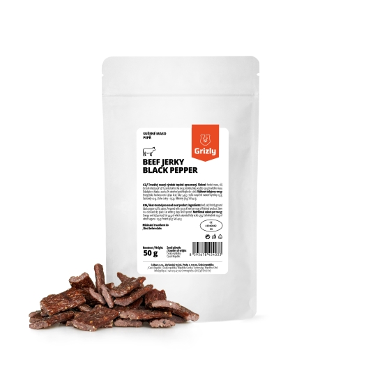 Carne uscată de vită Jerky piper